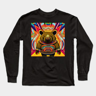 Shamanic Wombat Long Sleeve T-Shirt